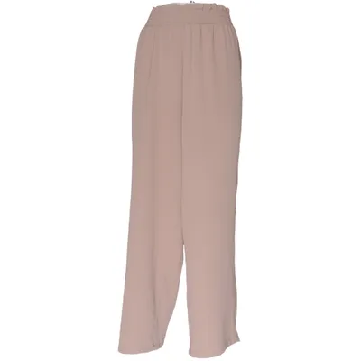 Palazzo pants (Beige) from Bubbleroom Polyester