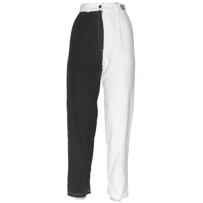 Bukser (Sort, Hvid) fra LTT Polyester, Viscose