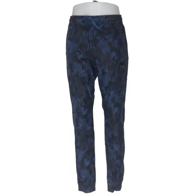 Trainingsbroek (Blauw, Zwart) van Nike Katoen, Polyester