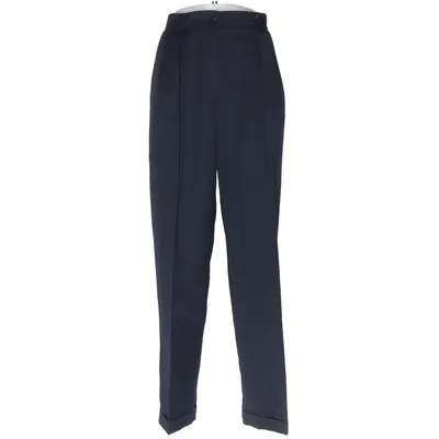 Jakkesætsbukser (Sort) fra Anne Bruse Polyester, Uld