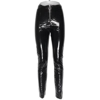 Vinyl pants (Black) from NLY One Elastane, Polyester, Polyurethane