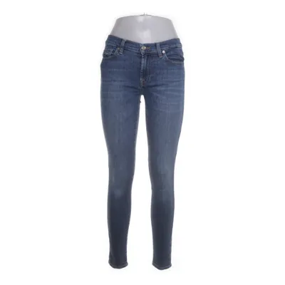 Spijkerbroek (Blauw) van 7 for All Mankind Katoen, Polyester, Elastaan