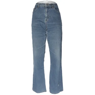 Jeans (Blå) fra Monique Bomuld, Elastan