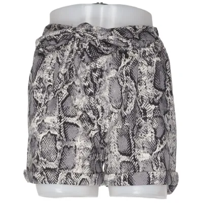 Shorts (Gray, White) from Zanca Sonne Elastane, Polyester