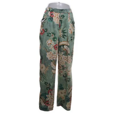 Palazzobyxor (Grön, Flerfärgad) från Zara Woman Polyester