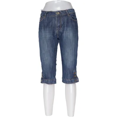 Three-quarter pants (Blue) from Seyoo Cotton, Elastane
