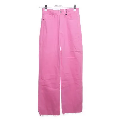 Jeans (REGULAR WIDE HIGH WAIST STRAGIHT LEG) från Never Denim by Bik Bok Bomull, Lyocell