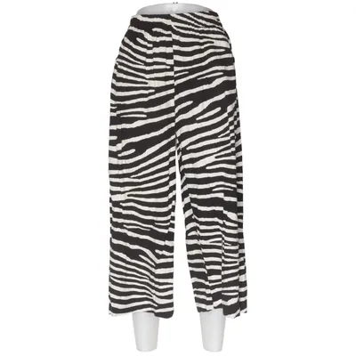 Pantalon patte d'éléphant (Noir, Blanc) de Soda Collection Viscose