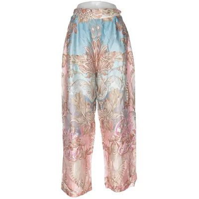 Palazzo broek (Roze, Blauw, Meerkleurig) van Miss Goodlife Viscose