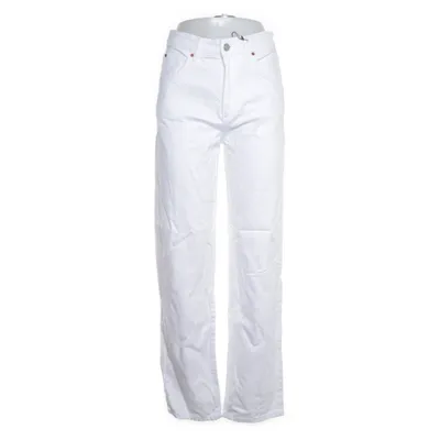 Jeans (Vit) från Never Denim by Bik Bok Bomull, Lyocell