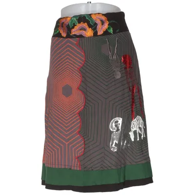 Rok (Zwart, Meerkleurig) van Desigual Katoen