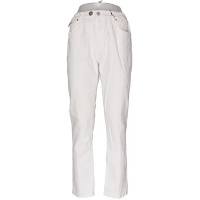 Jeans (Hvid) fra Jonna B Bomuld, Elastan