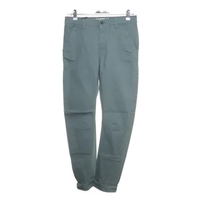 Chinos (Groen) van H&M Katoen, Elastaan