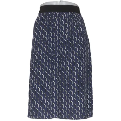 Jupe (Bleu, Blanc) de Mayla Soie