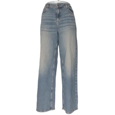Spijkerbroek (Blauw) van Never Denim Elastaan, Gerecycled katoen