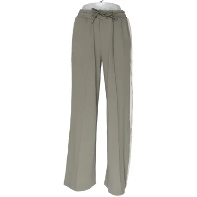 Pantalon patte d'éléphant (Vert, Blanc) de Next Élasthane, Polyester, Viscose