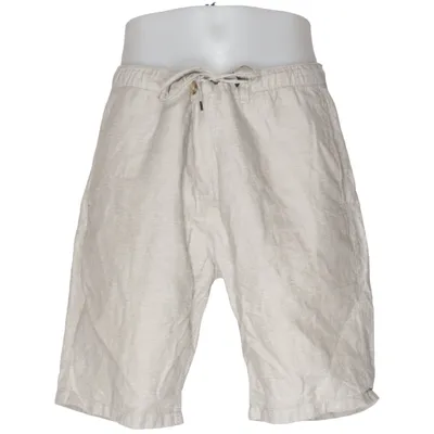 Shorts (Beige) from Benson Cotton, Linen