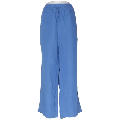 Pantalon patte d'éléphant (Bleu) de H&M Premium Quality Viscose, Lin