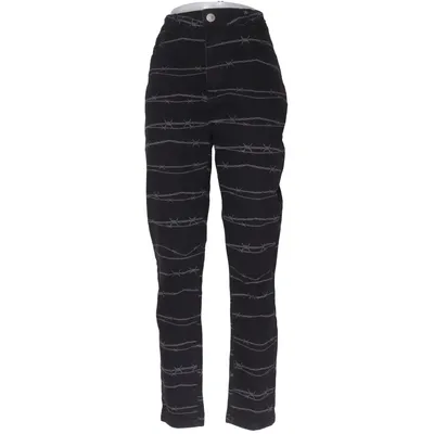 Jeans (Black, Gray) from Disturbia Cotton, Elastane, Polyester
