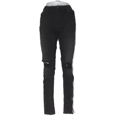 Spijkerbroek (ACE STRIPE BLACK WHITE) van Ashes to Dust Katoen, Elastaan