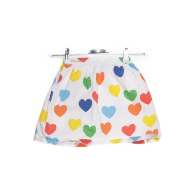 Skirt (White, Multicolored) from Mini Rodini Cotton