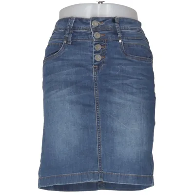 Jupe en jean (Bleu) de Fransa Jeans Coton, Élasthane