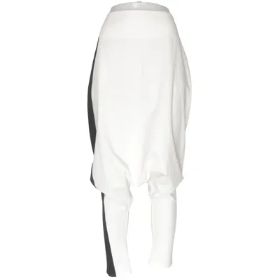Sarouel (Blanc, Noir) de Sarah Pacini Élasthane, Modal, Polyamide