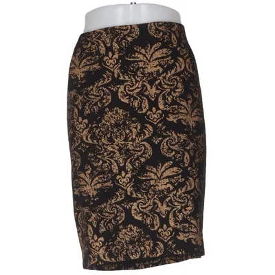 Rok (Zwart, Goud) van Created by Chic Elastaan, Polyester, Viscose