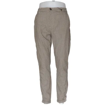 Bukser (PISA BEIGE CHECK PANT) fra Gabba Elastan, Polyester, Viscose