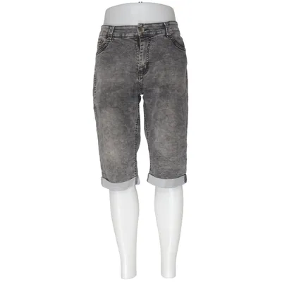 Denim shorts (Gray) from Perfect Cotton, Elastane, Polyester