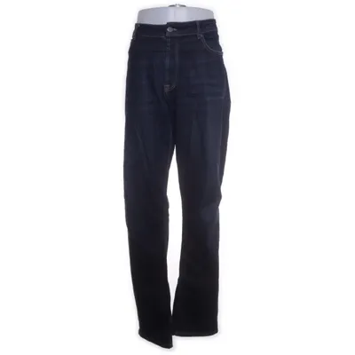 Jeans (Blå) från Dressmann Bomull, Elastan