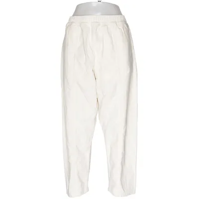 Broek (Beige) van Zara Katoen, Polyester, Viscose
