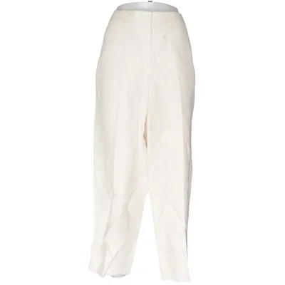 Kostymbyxor (Beige) från Massimo Dutti Linne, Lyocell, Viskos