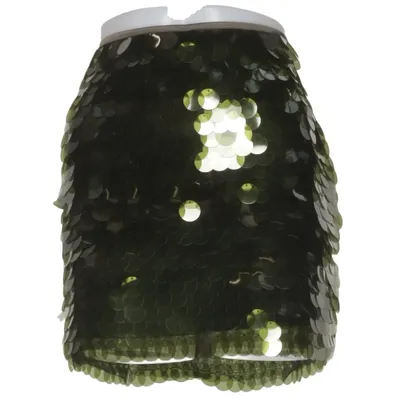 Jupe (Vert) de Zara Élasthane, Polyester