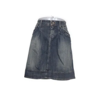 Jeanskjol (Blå) från Sisley Bomull, Elastan