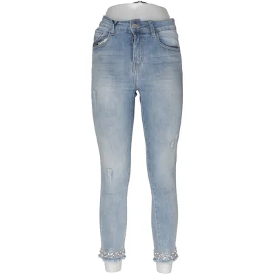 Jeans (Blå) fra My Tina's Bomuld, Elastan, Polyester