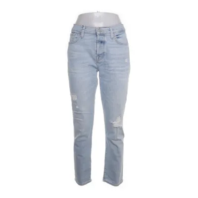 Spijkerbroek (Blauw) van 7 for All Mankind Katoen, Elastaan, Modal