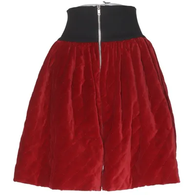 Skirt (Red, Black) from Plein Sud Cotton, Modal