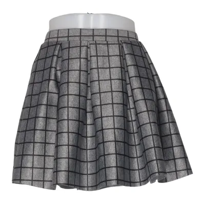 Skirt (Gray, Black) from Sinsay Polyester