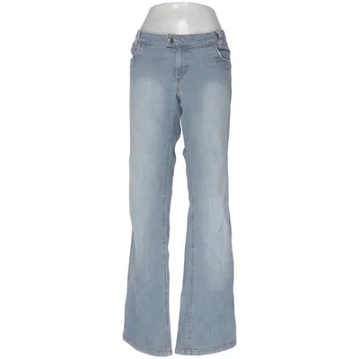Spijkerbroek (Blauw) van Mango Jeans Katoen, Elastaan