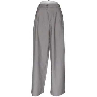 Pants (Gray) from Monki Elastane, Polyester, Viscose