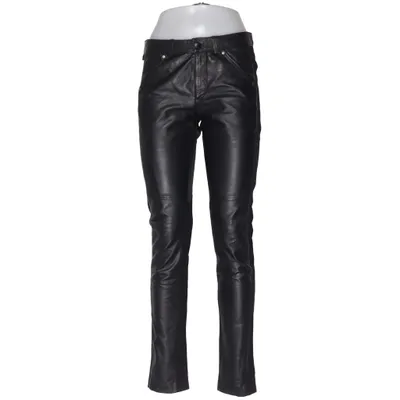 Pantalon en cuir (Noir) de Truly Élasthane, Cuir, Polyamide, Polyester, Viscose