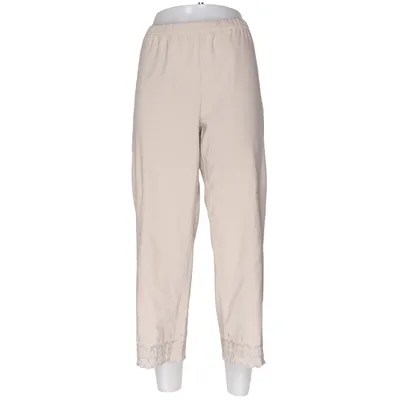 Driekwart broek (Beige) van Zhenzi Katoen, Elastaan