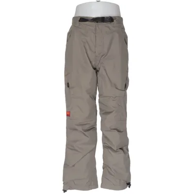 Snow pants (Gray) from Quiksilver Cotton, Down, Polyester