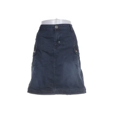 Jeanskjol (Blå) från Zizzi Bomull, Elastan