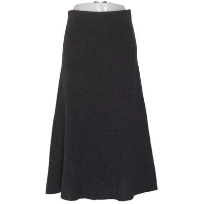 Maxi skirt (Gray) from Second Female Merino wool