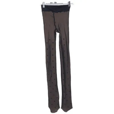 Panty (Zwart) van Nur Die Elastaan, Polyamide, Polyester