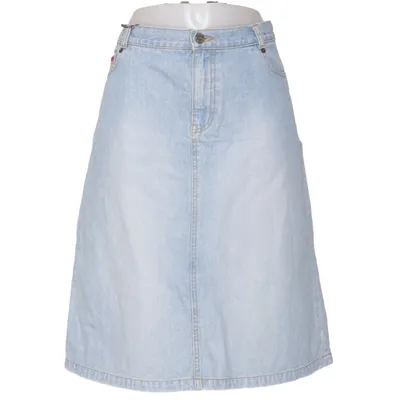 Denim skirt (Blue) from Imitz Cotton