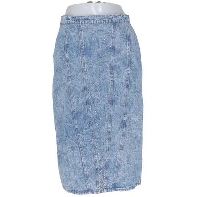 Denim skirt (Blue) from Passion Cotton