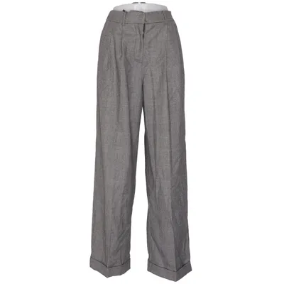 Suit pants (Gray) from Lilysilk Silk, Wool